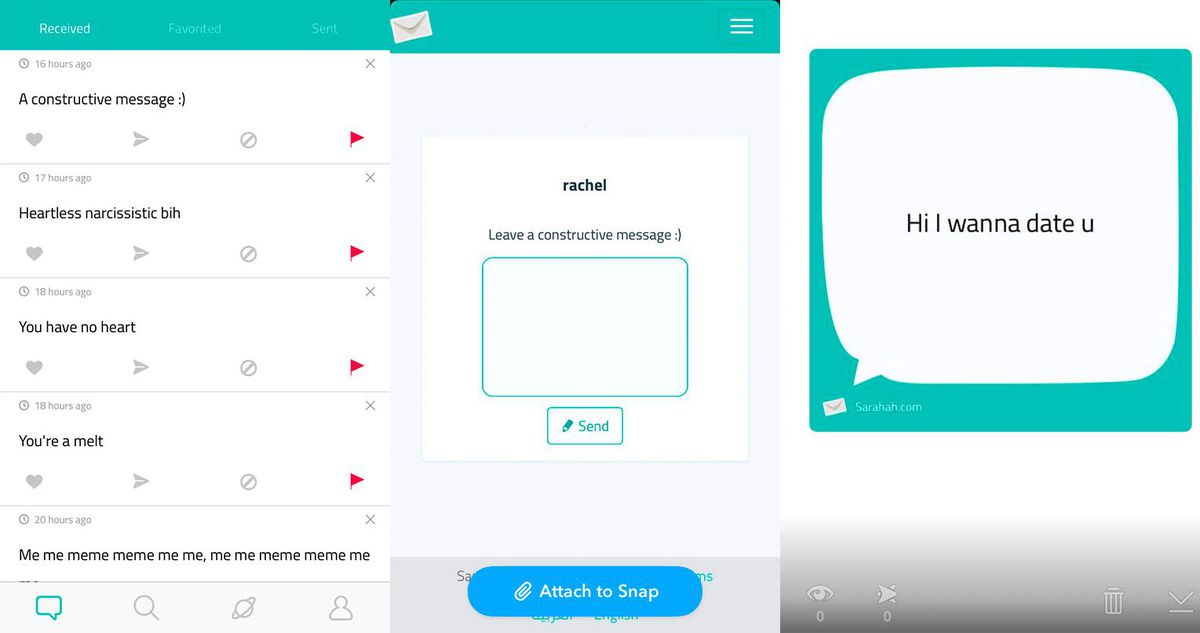 Welp, Sarahah is invading your privacy via your address book
