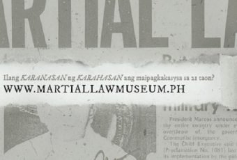 In case you weren’t born then, there’s a Martial Law Museum now