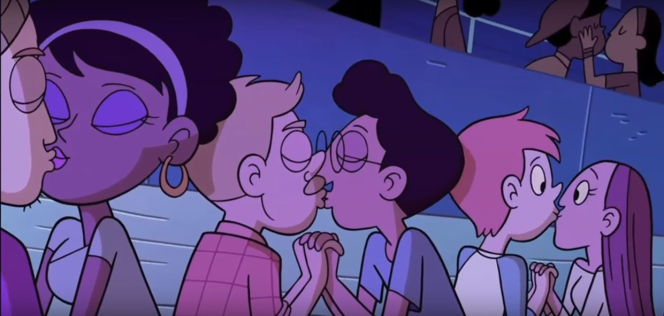 Disney Shows First Ever Same-Sex Cartoon Kiss Like It Was No Big Deal